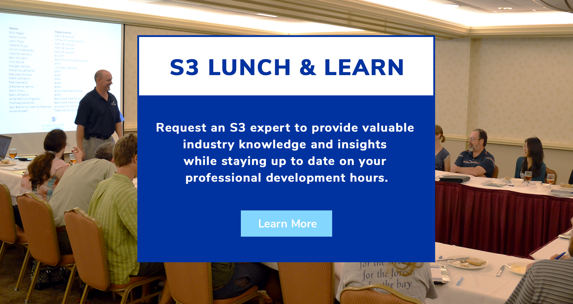 Lunch and Learn